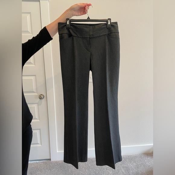 A++ quality- 2 pairs of Express Editor size 8 dress pants- excellent- Very soft! - Picture 6 of 10